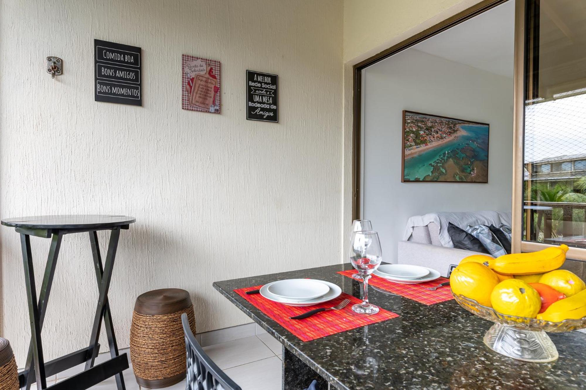 Flat Nannai Residence- Praia De Muro Alto ปอร์โต จิ กาลินญาส ภายนอก รูปภาพ