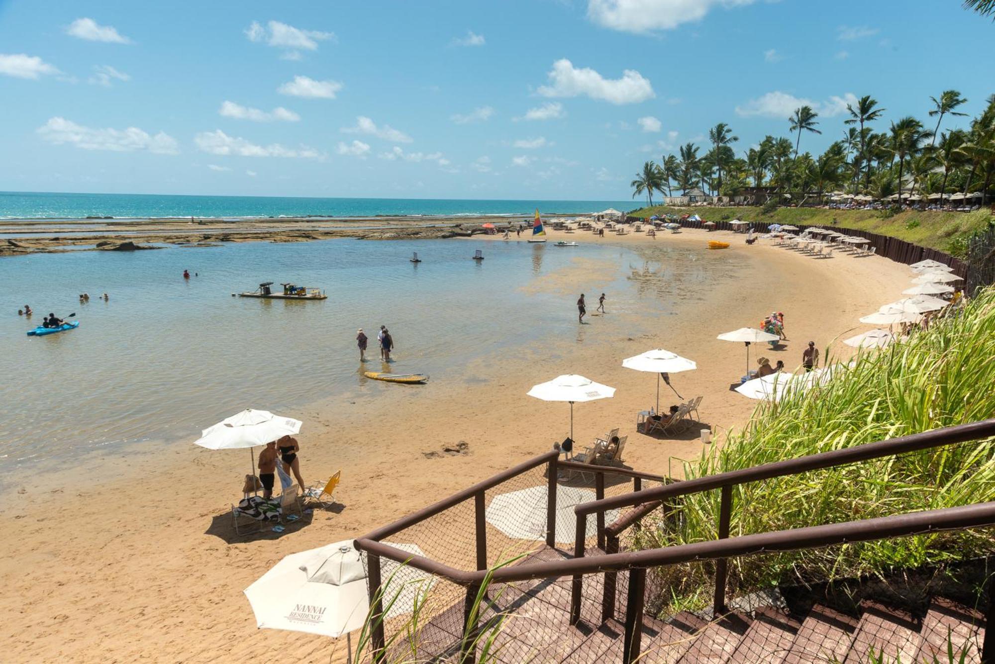 Flat Nannai Residence- Praia De Muro Alto ปอร์โต จิ กาลินญาส ภายนอก รูปภาพ
